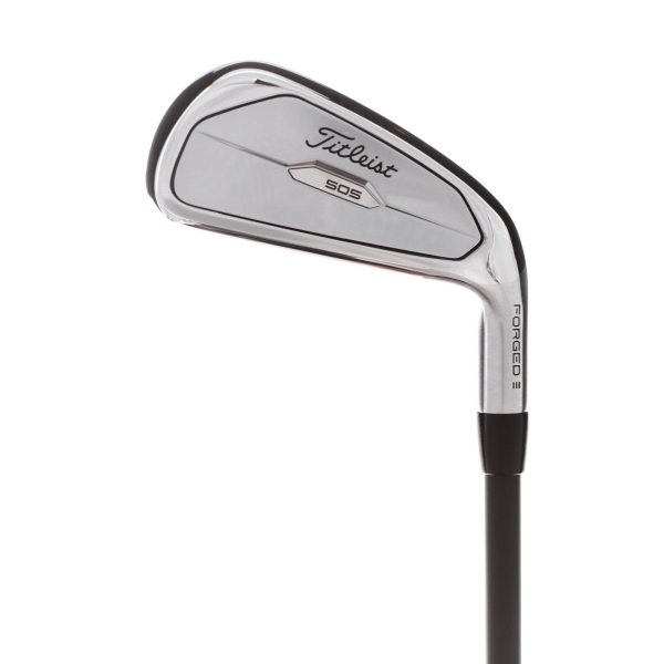 Titleist U505 Graphite Mens Right Hand 3 Iron Stiff - Tensei K Black 65HY Black Online Sale