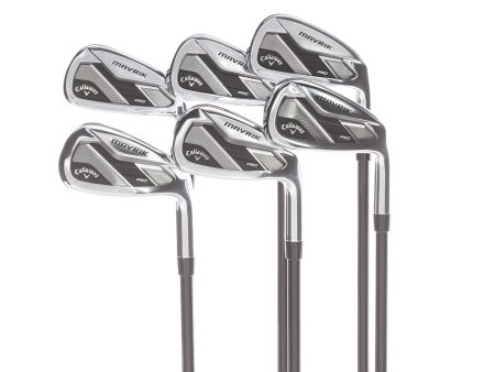 Callaway Mavrik Pro Graphite Mens Right Hand Irons 5-PW Stiff - Accra iCWT 95i Sale