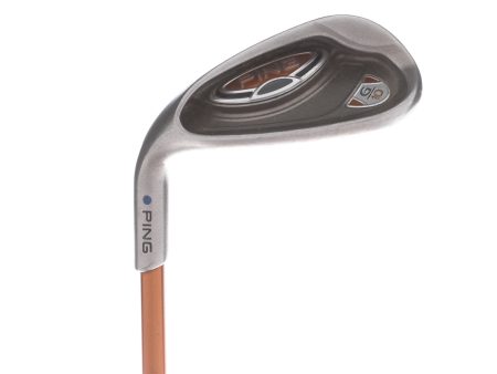 Ping G10 Graphite Mens Left Hand Sand Wedge Blue Dot 1* Upright Regular - Ping TFC 129 For Discount