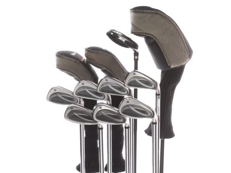 Wilson Fatshaft Steel Graphite Mens Right Hand Package Set Regular - Wilson Fatshaft on Sale