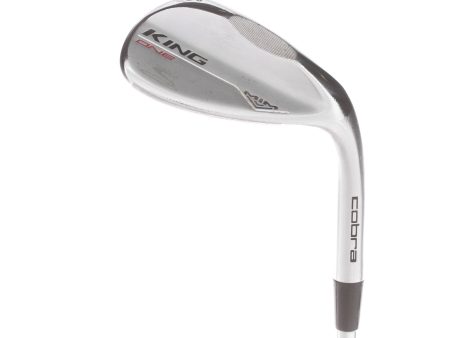 Cobra King MIM One Steel Mens Right Hand Lob Wedge 60* 8 Bounce Stiff - KBS Hi-Rev 2.0 125 For Discount