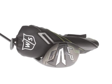 Wilson Launchpad Graphite Mens Right Hand 4 Hybrid 22.5* Regular - Evenflow55g on Sale