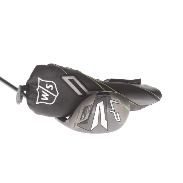 Wilson Launchpad Graphite Mens Right Hand 4 Hybrid 22.5* Regular - Evenflow55g on Sale