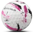 TaylorMade SpeedSoft Golf Balls - Ink Pink - 3 Ball Sleeve For Discount