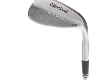 Cleveland RTX-3 Steel Mens Right Hand Lob Wedge 60* 9 Bounce S Grind Wedge Flex - Dynamic Gold120g Online Hot Sale