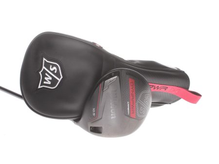 Wilson Dynapwr Carbon Graphite Mens Right Hand Driver 10.5* Stiff - Hzrdus Red Smoke 60g Discount