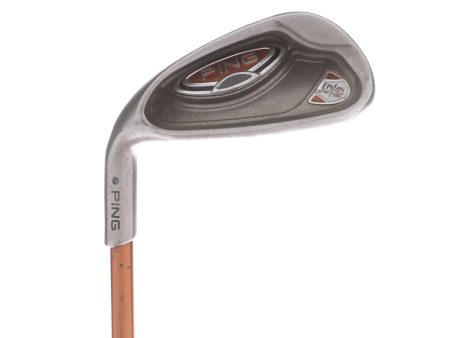 Ping G10 Graphite Mens Left Hand Pitching Wedge Blue Dot 1* Upright Regular - Ping TFC 129 Sale