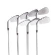 Benross Gold Steel Mens Right Hand Irons 5-SW Regular - Fujikura 50i Online now