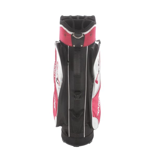 Ben Sayers M9 Cart Bag - Crimson White For Sale