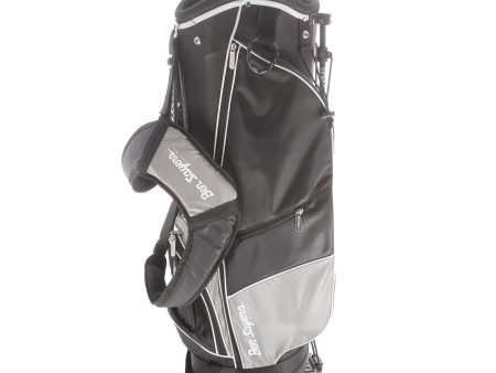 Ben Sayers Stand Bag Stand Bag - Black Silver Discount