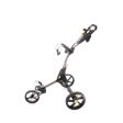 iCart Compact Evo 3-Wheel Pull Trolley - Black Yellow For Discount