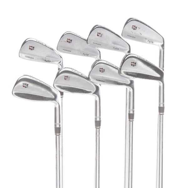 Wilson FG Tour 59 Steel Mens Right Hand Irons 3-PW Regular - Rifle Project X 5.5 For Cheap