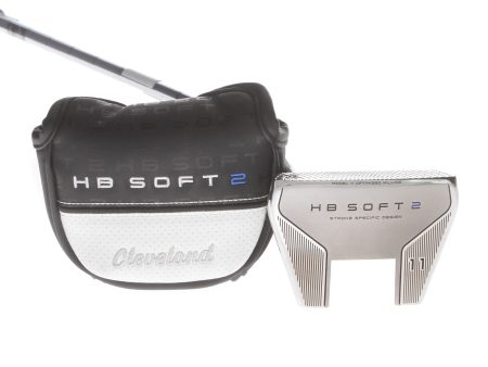 Cleveland HB Soft 2 #11 Mens Left Hand Putter 34  Mallet - Cleveland For Sale