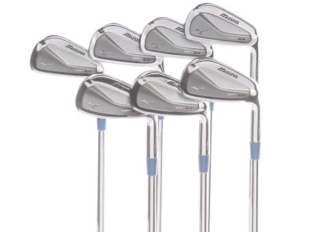 Mizuno MP-64 Steel Mens Right Hand Irons 4-PW 3* Upright Stiff - Project X Rifle Online Hot Sale