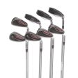 Adams a30s Hybrid Irons Steel Graphite Mens Right Hand Irons 3-PW Regular - on Sale