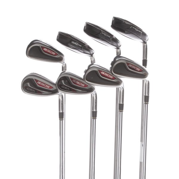 Adams a30s Hybrid Irons Steel Graphite Mens Right Hand Irons 3-PW Regular - on Sale