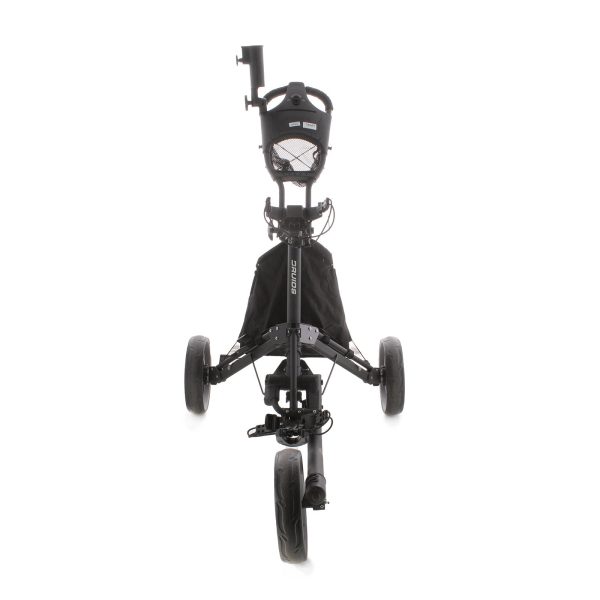 Druids 3-Wheel Push Trolley - Black on Sale