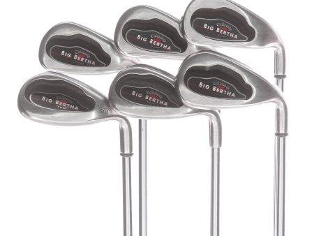 Callaway Big Bertha Steel Mens Right Hand Irons 6-SW Regular - Callaway Uniflex Sale