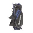 TaylorMade Select Plus Stand Bag - Black Blue For Discount