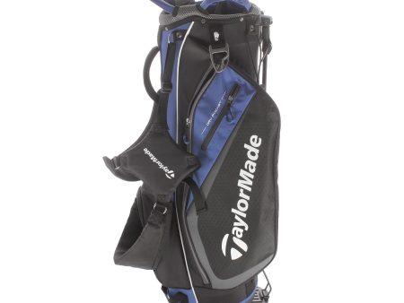 TaylorMade Select Plus Stand Bag - Black Blue For Discount