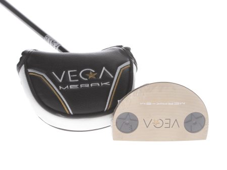 Vega Merak Gold SM Centre Shaft Mens Right Hand Putter 35  Mallet - Vega Cheap