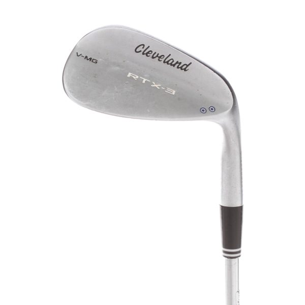 Cleveland RTX-3 Steel Mens Right Hand Gap Wedge 50* 10 Bounce Stiff - KBS Hi Rev For Discount