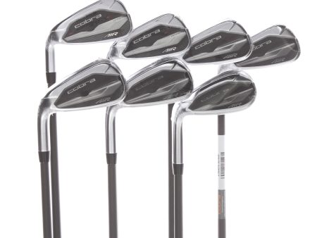 Cobra AirX Graphite Mens Left Hand Irons 5-SW Regular - Ultralite 50 Online