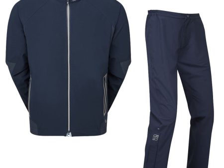 FootJoy HydroTour HydroLite V2 Waterproof Suit - Navy Fashion