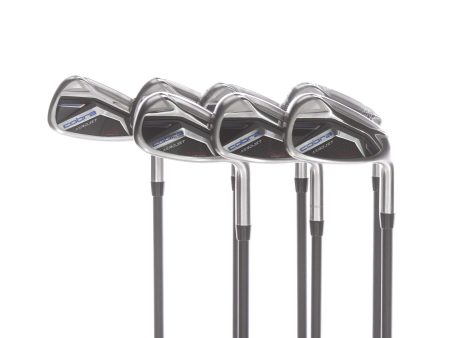 Cobra Aerojet One Length Graphite Mens Right Hand Irons 5-GW Regular - KBS PGI 75 Supply