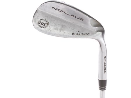 Nicklaus Dual Shot Steel Mens Right Hand Lob Wedge 60* 10 Bounce Wedge - Nicklaus For Discount