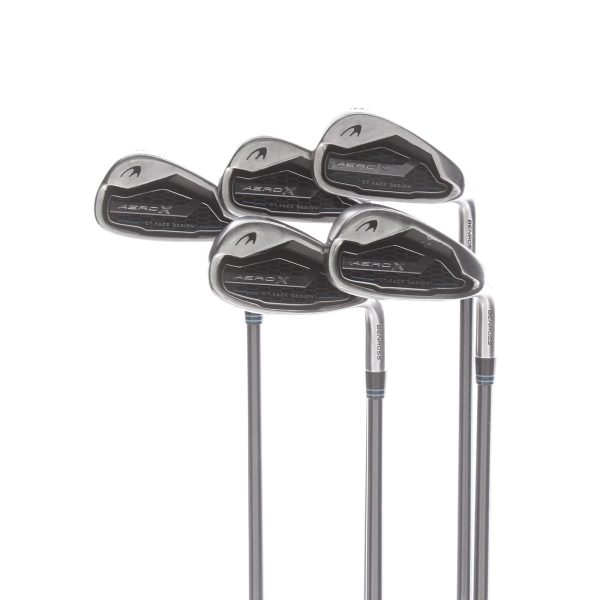 Benross Aero X Graphite Mens Right Hand Irons 6-PW Senior - Fujikura Vista Pro 50 Online Hot Sale