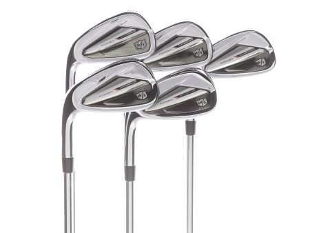 Wilson Staff Dynapower Forged Steel Mens Left Hand Irons 6-PW Regular - KBS Tour Lite Hot on Sale