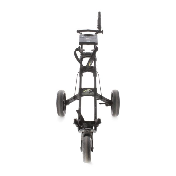 PowaKaddy Twinline 3 3-Wheel Push Trolley - Black Supply