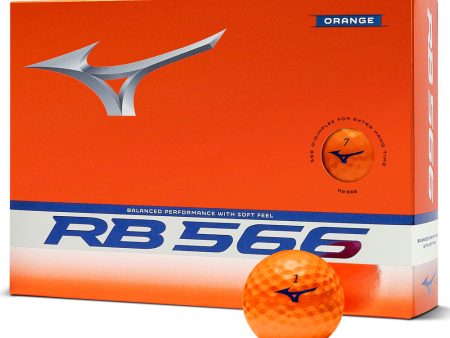 Mizuno RB566 Golf Balls - Orange - 12 Pack Sale