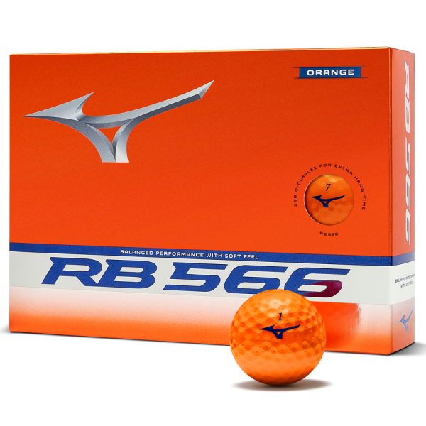 Mizuno RB566 Golf Balls - Orange - 12 Pack Sale