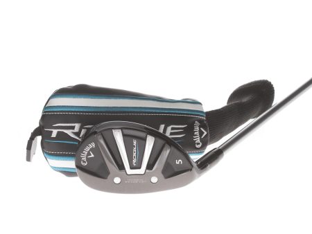 Callaway Rogue Graphite Mens Left Hand 5 Hybrid 24* Ladies - Aldila Quaranta 40 For Discount