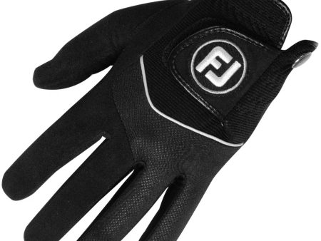 FootJoy RainGrip Golf Glove - Black Online Sale