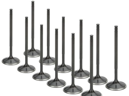 Supertech BMW S38 37x6.96x123.00mm Blk Nitride Intake Valve - Set of 12 For Sale